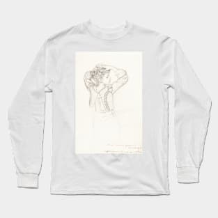 Young Girl Dressing by Laura Theresa Alma-Tadema Long Sleeve T-Shirt